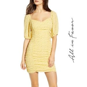 All in Favor - Sasha Ruched Minidress